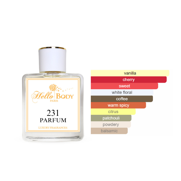 231 inspired by BLACK OPIUM RED OVER