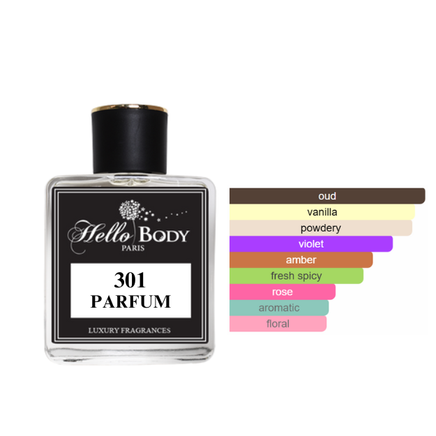 301 inspired by OUD SATIN MOOD