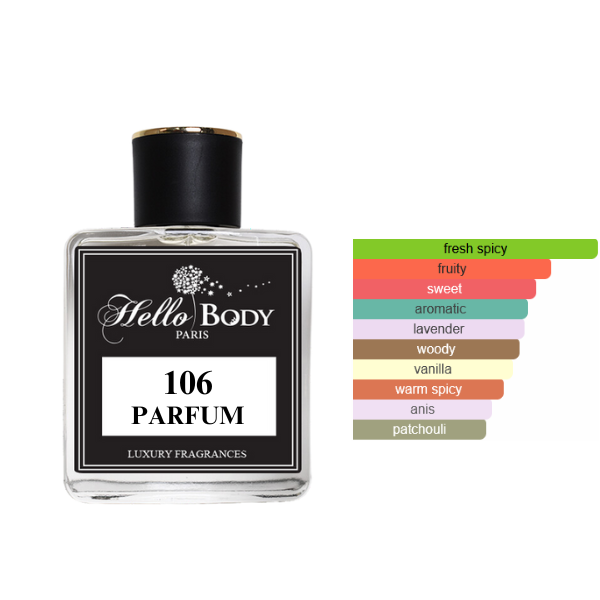 106 inspired by LA NUIT DE L'HOMME YSL